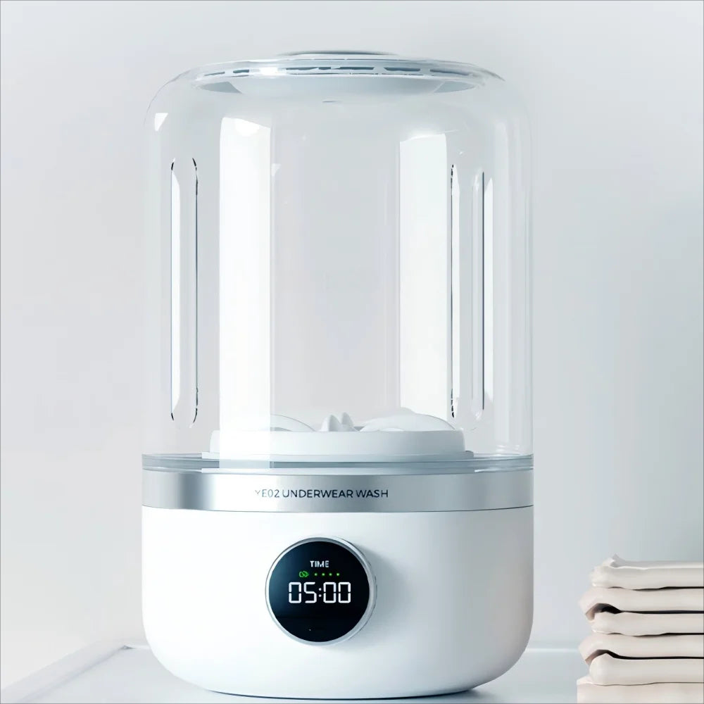 Portable Mini Washing Machine - Cordless Laundry for Travel & Dorms