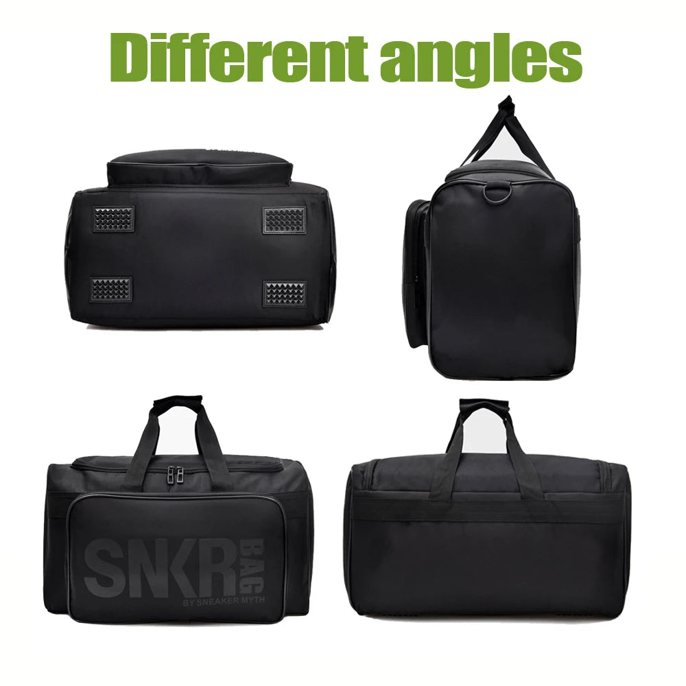 Athletes Sports Bag - Ultimate Gym & Travel Organizer with Adjustable Compartments