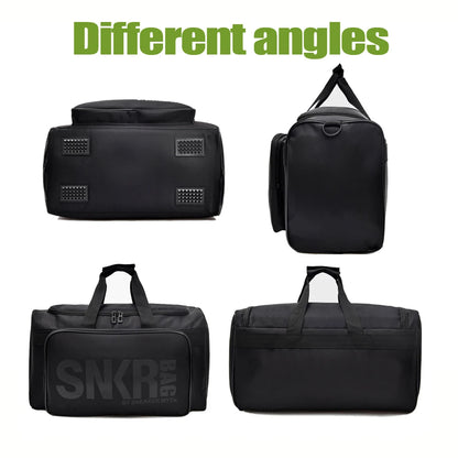Athletes Sports Bag - Ultimate Gym & Travel Organizer with Adjustable Compartments