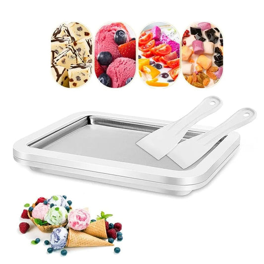Ice Cream Maker Pan - DIY Rolled Ice Cream & Frozen Yogurt Tool