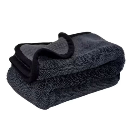 1200GSM Microfiber Twist Car Wash Towel - Scratch-Free Cleaning