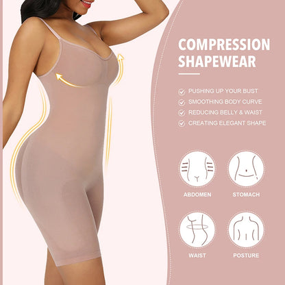Shapewear Bodysuit - Tummy Control & Seamless Sculpting for Women