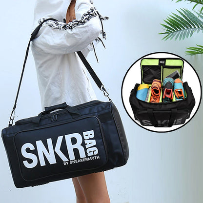Athletes Sports Bag - Ultimate Gym & Travel Organizer with Adjustable Compartments