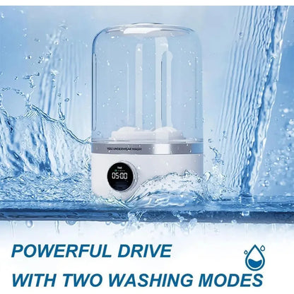 Portable Mini Washing Machine - Cordless Laundry for Travel & Dorms
