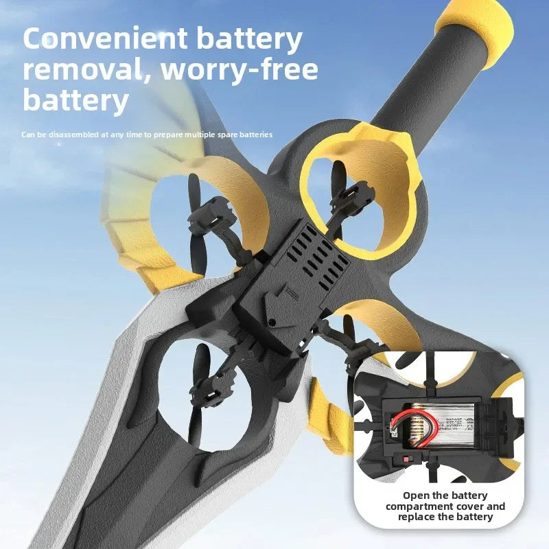 Flying Sword Drone - Remote-Controlled Glider Toy for Epic Flights