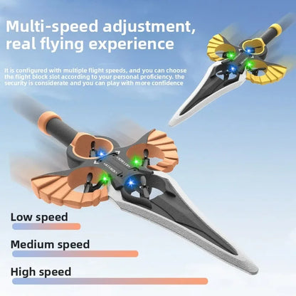 Flying Sword Drone - Remote-Controlled Glider Toy for Epic Flights