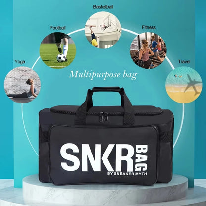 Athletes Sports Bag - Ultimate Gym & Travel Organizer with Adjustable Compartments