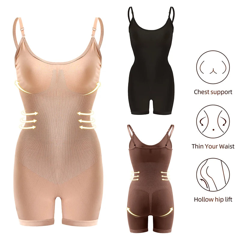 Shapewear Bodysuit - Tummy Control & Seamless Sculpting for Women