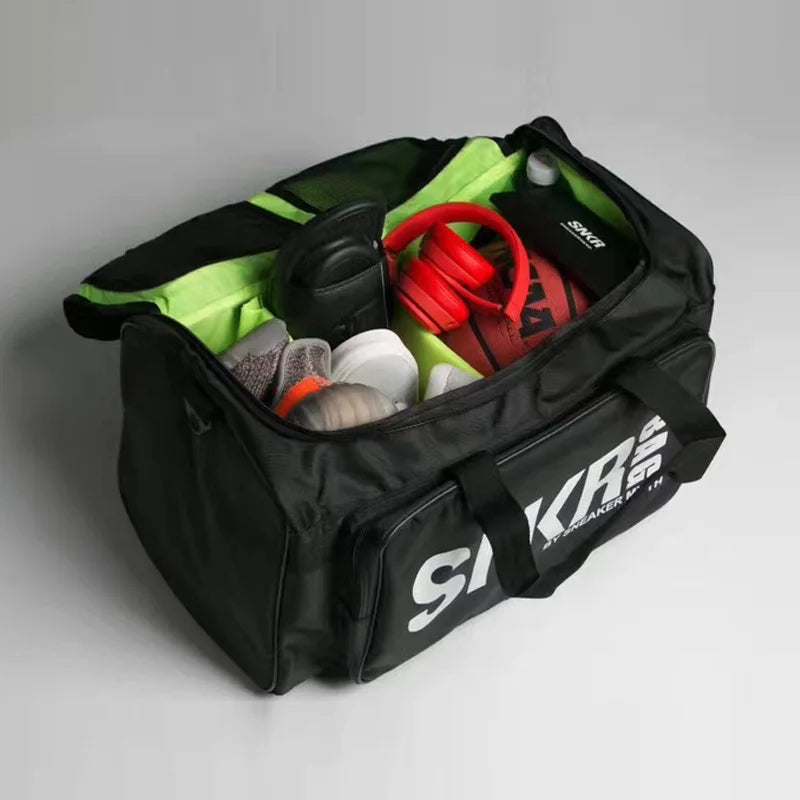 Athletes Sports Bag - Ultimate Gym & Travel Organizer with Adjustable Compartments