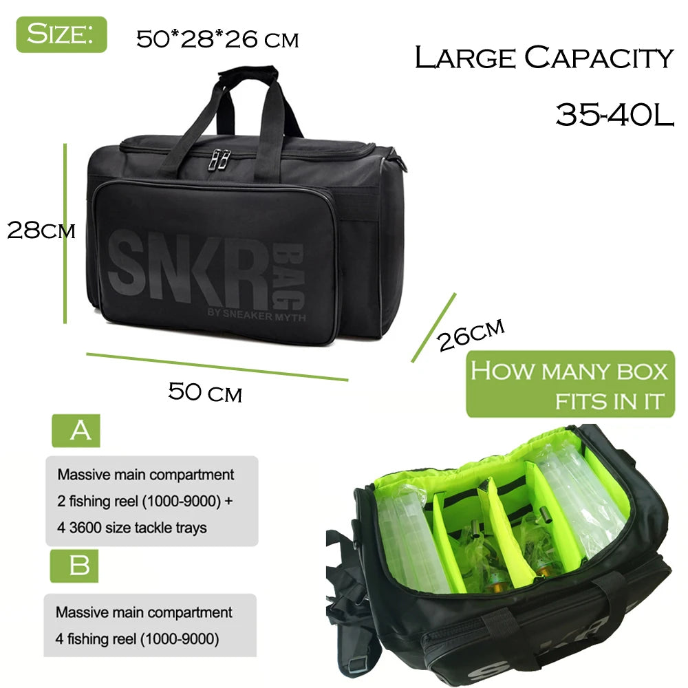 Athletes Sports Bag - Ultimate Gym & Travel Organizer with Adjustable Compartments